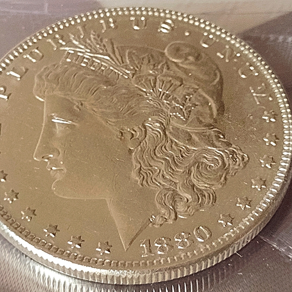 1880 AU Morgan New Orleans Mint... Historical Registry Collection NWT